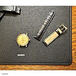 OMEGA SEAMASTER Watch Strap, Black Crocodile Leather, Classic Style - Image 2