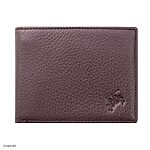 Men's Leather Wallet GENTLE - Soft, Brown, Large Size
