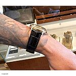 OMEGA SEAMASTER Watch Strap, Black Crocodile Leather, Classic Style - Image 4