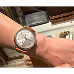 TIMEX Watch Strap – Yellow Crocodile Leather, Cow Style, Classic