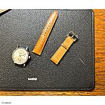 TIMEX Watch Strap – Yellow Crocodile Leather, Cow Style, Classic - Image 2