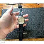 LONGINES Black Crocodile Leather Flat Classic Watch Strap - Image 2