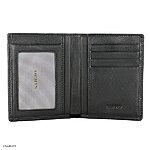 GENTLE Men's Standing Leather Wallet – Soft, Black, Large Size - Image 2