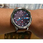 WEATHER Classic Flat Yellow Cow Leather Watch Strap