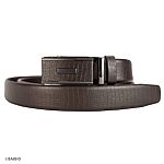 Men's Belt – Kỳ Đà Cow Leather, Brown, 35mm - Image 2