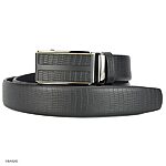Thắt Lưng Nam Da Bò Kỳ Đà Màu Đen Bản 35mm - Ảnh 2