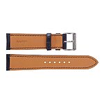 Dây Đồng Hồ Da Cá Sấu Màu Đen Kiểu Cổ Điển Size 22mm - Ảnh 2