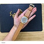 MICHAEL KORS Yellow Cow Leather Watch Band – Classic Flat Unstitched - Image 5