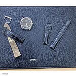 TISSOT Watch Band in Black Crocodile Leather Classic Style - Image 2