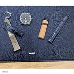 TISSOT Watch Band in Black Crocodile Leather Classic Style - Image 3