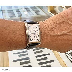 Dây Đồng Hồ FREDERIQUE CONSTANT Da Bò Màu Đen Kiểu Cổ Điển Chỉ Trắng - thay day dong ho frederique constant da bo mau den kieu co dien chi trang 08 900 -