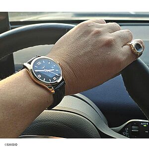Dây Đồng Hồ LONGINES Da Cá Sấu Màu Đen Kiểu Cổ Điển - thay day dong ho longines da ca sau mau den kieu co dien 05 900 1 -