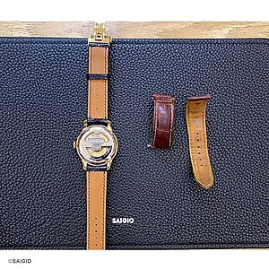 Dây Đồng Hồ TISSOT Da Cá Sấu Màu Đen Kiểu Cổ Điển - thay day dong ho tissot da ca sau mau den kieu co dien 05 900 -