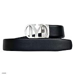 Men's Belt in Smooth Black Cowhide Leather – 35mm - Image 2