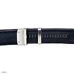 Men's Belt in Smooth Black Cowhide Leather – 35mm - Image 3